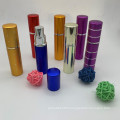 10ml Aluminium Atomizer Portable Perfume Atomizer Colored Cylinder Fine Mist Spray Bottle